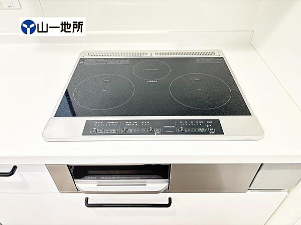 火を使わないＩＨクッキングヒーターで空気もクリーン