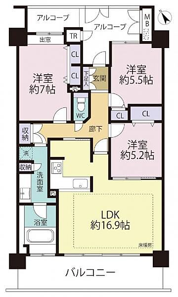 間取り：304000346467