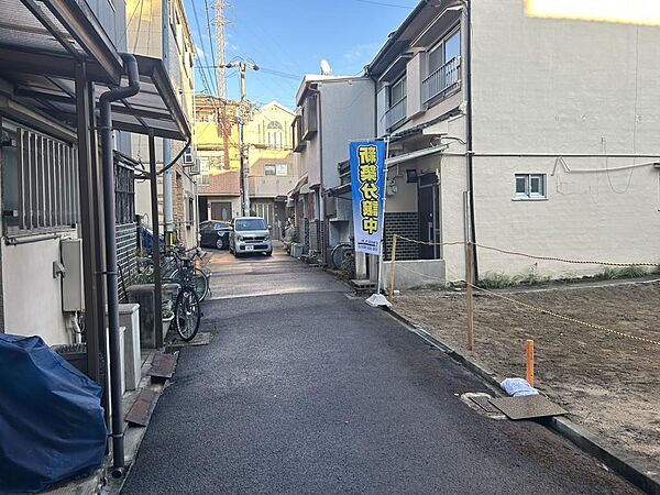 物件前道