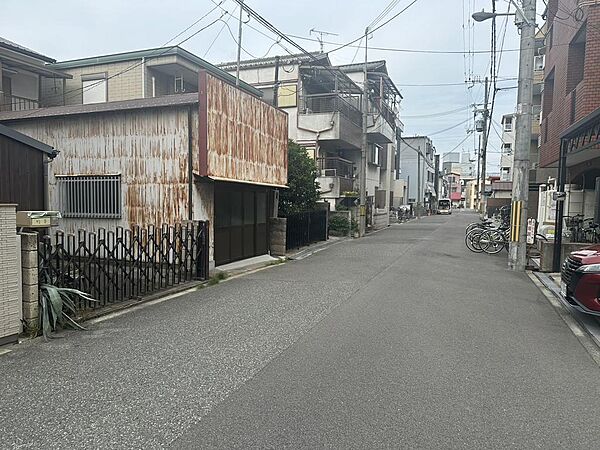 物件前道
