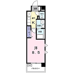西鉄平尾駅 8.0万円