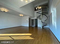 デュオ柏原4号棟 706 7階3SLDKのリビング/ダイニング