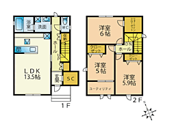 間取図画像 3LDK