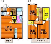 岡山市南区築港緑町２丁目 2階建 築17年のイメージ