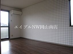 JR山陽本線 岡山駅 バス25分 米倉下車 徒歩10分の賃貸アパート 2階2LDKのリビング/ダイニング