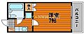 新保マンション3階2.5万円
