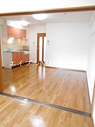 岡山電気軌道清輝橋線 清輝橋駅 徒歩35分の賃貸マンション 1階1LDKのリビング/ダイニング