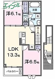 JR宇野線 常山駅 徒歩22分 2階/-