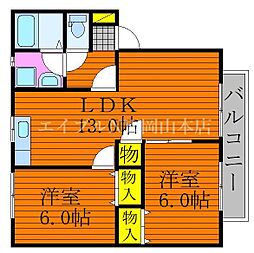 アネーロ白石 2階