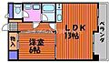 山陽マンション4階5.3万円