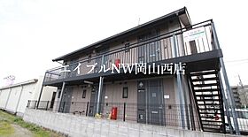 ハッピー下中野  ｜ 岡山県岡山市北区下中野（賃貸アパート1K・1階・23.18㎡） その1