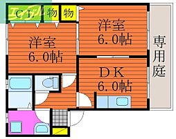 グリシーヌA 1階
