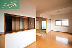 ディアステージ奥田公園 6階4LDKのリビング/ダイニング