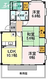 フォブール当新田A棟 1階