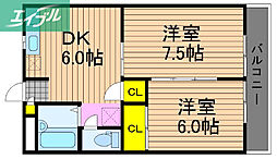ディアトレス下中野 2階