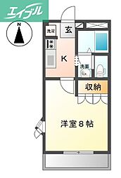 パッシオ　デウス 2階