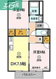 フローレスかおり B棟 2階