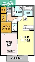 サクラコーポA棟 2階