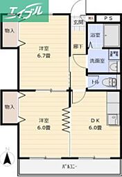 ベルカント辰巳 2階