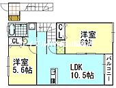 岡山市中区原尾島 2階建 築6年のイメージ