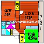 岡山市中区倉田 3階建 築41年のイメージ