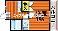 リバーシティ都1階3.5万円