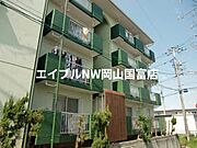 岡山駅よりバス20分 徒歩2分 築36年5ヶ月 4階建の賃貸物件