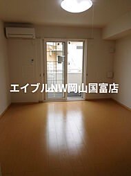 岡山電気軌道東山本線 東山・おかでんミュージアム駅駅 徒歩33分の賃貸アパート 1階ワンルームのリビング/ダイニング