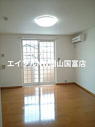 JR山陽本線 高島駅 徒歩15分の賃貸アパート 1階ワンルームのリビング/ダイニング