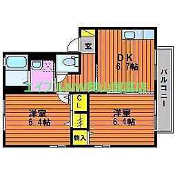 JR山陽本線 岡山駅 バス35分 警察署前下車 徒歩14分 1階/-