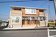 岡山駅よりバス31分 徒歩9分 2階 築11年の賃貸物件
