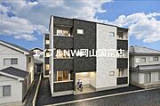 中納言駅より徒歩11分 3階 新築の賃貸物件