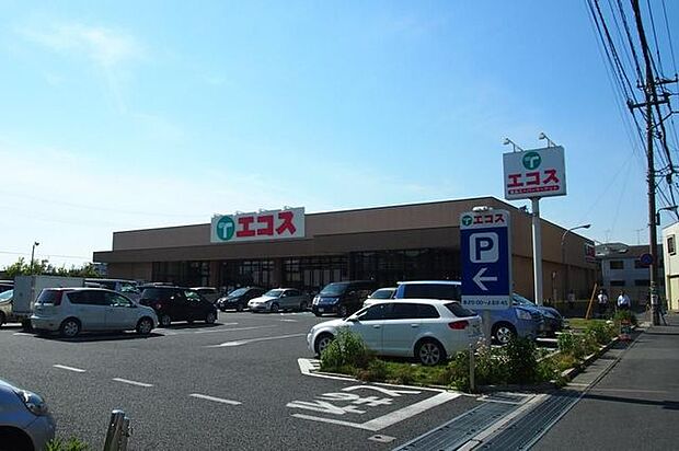 エコス市川島尻店 徒歩30分。 2370m