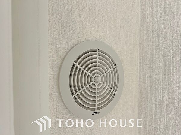 綺麗な家を実現するための設備。常に綺麗な空気を循環することで、お家の中を新鮮な環境にしてれます。