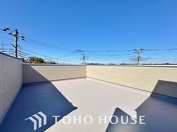 オンリーワンのプライベート空間に！休日には、ご家族様揃ってBBQやランチタイム等いかがでしょうか？