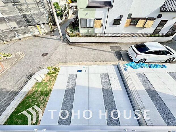 自転車やバイクなど、ゆとりのある敷地で置き場所に困ることはないでしょう。