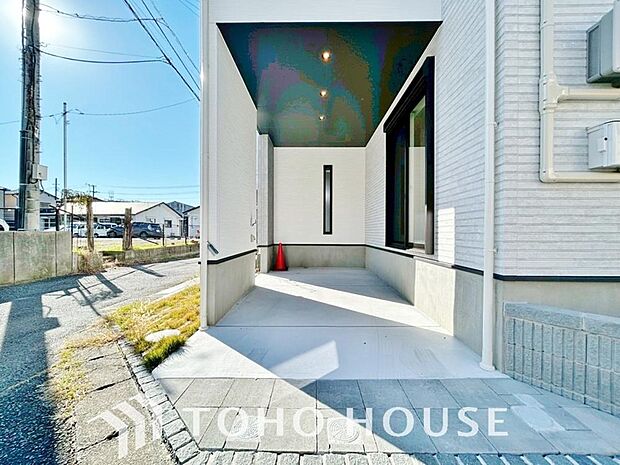 自転車やバイクなど、ゆとりのある敷地で置き場所に困ることはないでしょう。