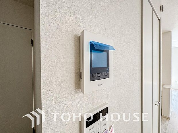 「見える安心」をカタチにしました。誰が来てもわかる様にモニター付きインターホンを設置。