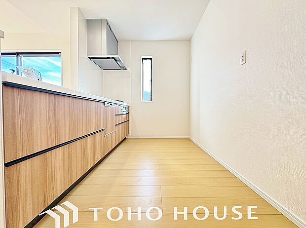 広々としたキッチンスペースで作業ができると、毎日のお料理も楽しくできそうですね。