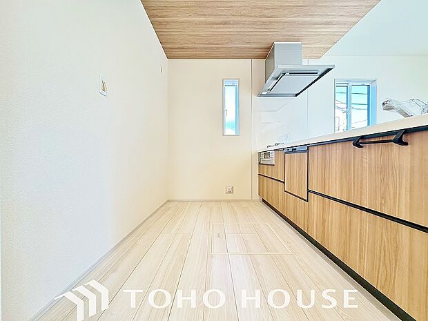 広々としたキッチンスペースで作業ができると、毎日のお料理も楽しくできそうですね。