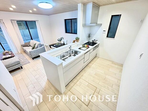 広々としたキッチンスペースで作業ができると、毎日のお料理も楽しくできそうですね。