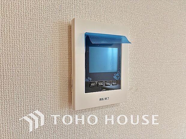 見える安心をカタチにしました。誰が来てもわかる様にモニター付きインターホンを設置。