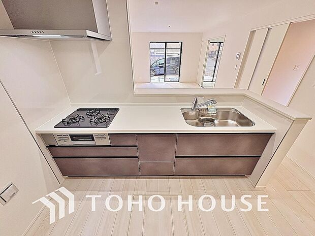 広々としたキッチンスペースで作業ができると、毎日のお料理も楽しくできそうですね。