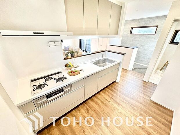 広々としたキッチンスペースで作業ができると、毎日のお料理も楽しくできそうですね。