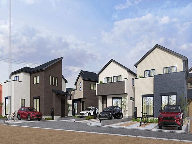 （4.5.6.7号棟）完成予想図