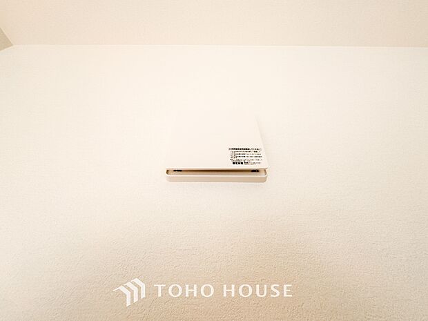 綺麗な家を実現するための設備。常に綺麗な空気を循環することで、お家の中を新鮮な環境にしてくれます。