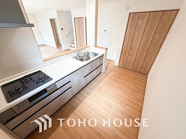 広々としたキッチンスペースで作業ができると、毎日のお料理も楽しくできそうですね。