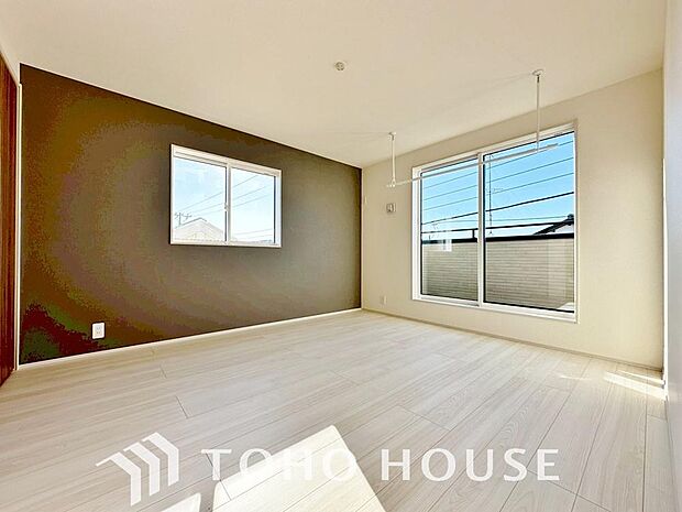 心と体をゆったりと安らげる主寝室。寝室のゆとりが大きい分だけ、暮らしの安らぎは深まります。