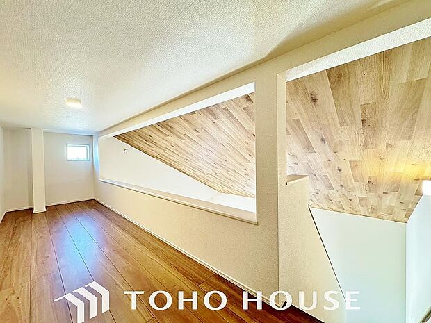 ロフトを完備。収納としてはもちろん、趣味の部屋としてなど様々な使い方が出来そうですね。