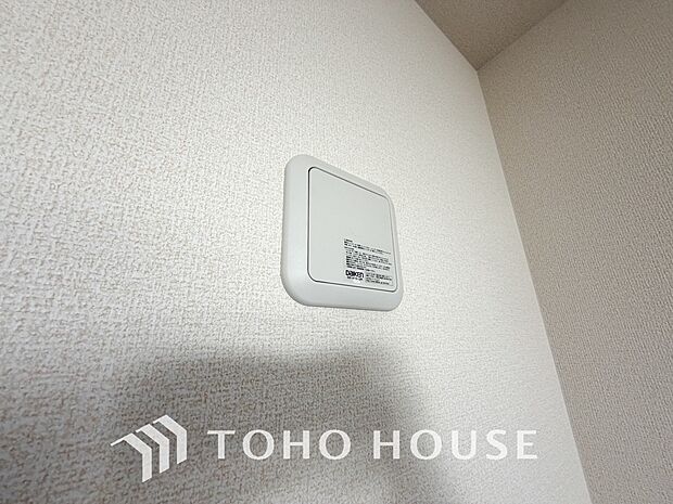 綺麗な家を実現するための設備。常に綺麗な空気を循環することで、お家の中を新鮮な環境にしてれます。